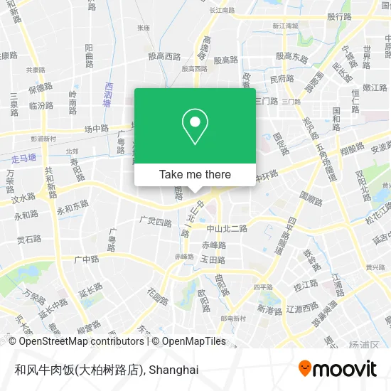 和风牛肉饭(大柏树路店) map