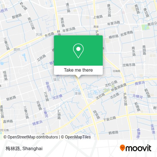 梅林路 map
