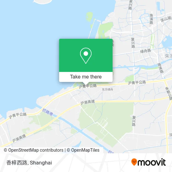 香樟西路 map