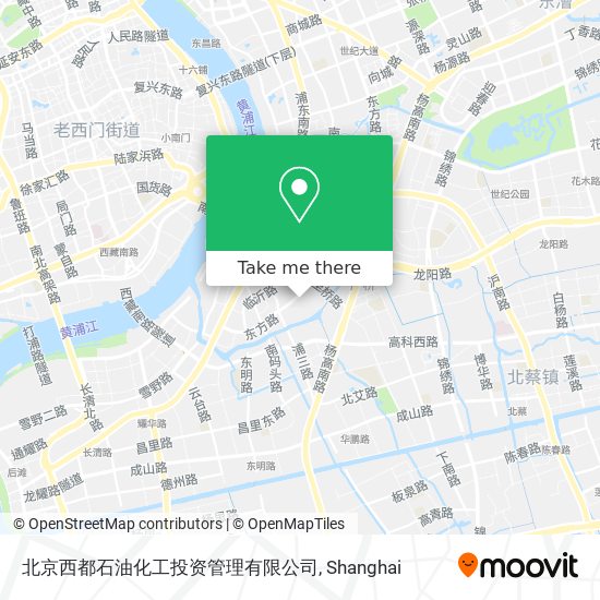 北京西都石油化工投资管理有限公司 map