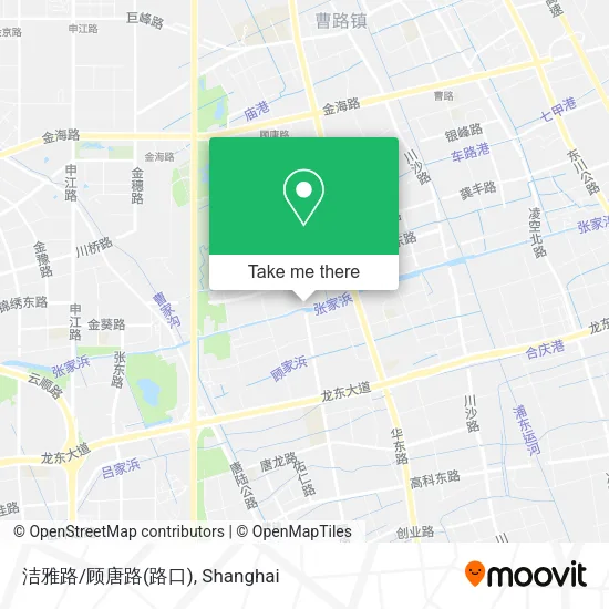 洁雅路/顾唐路(路口) map