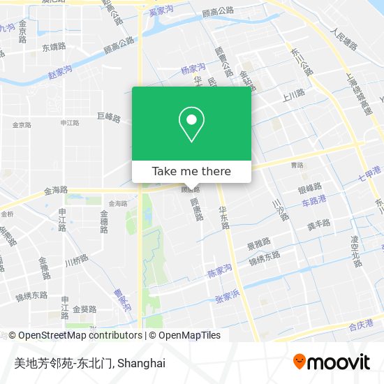 美地芳邻苑-东北门 map