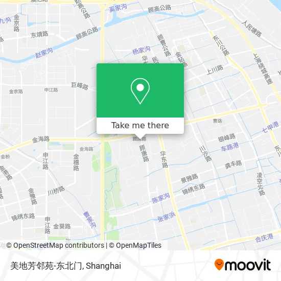 美地芳邻苑-东北门 map