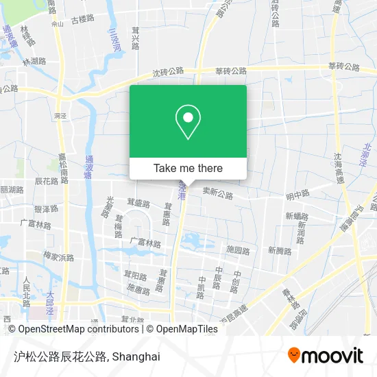沪松公路辰花公路 map