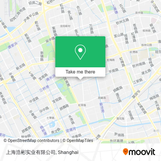 上海浩彬实业有限公司 map