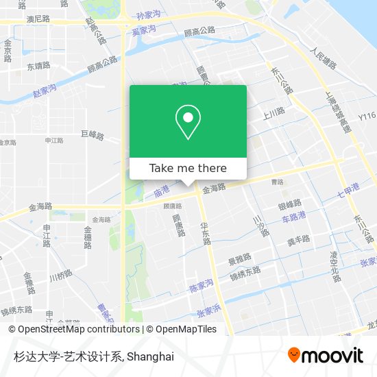 杉达大学-艺术设计系 map