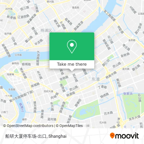 船研大厦停车场-出口 map