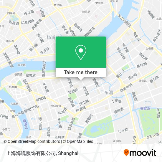 上海海魄服饰有限公司 map