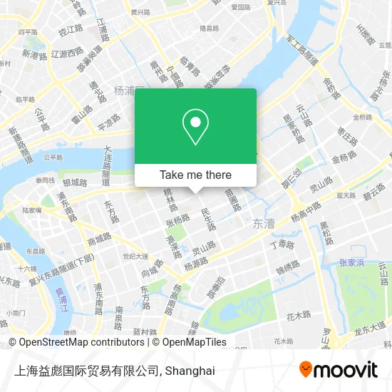 上海益彪国际贸易有限公司 map
