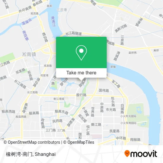 橡树湾-南门 map