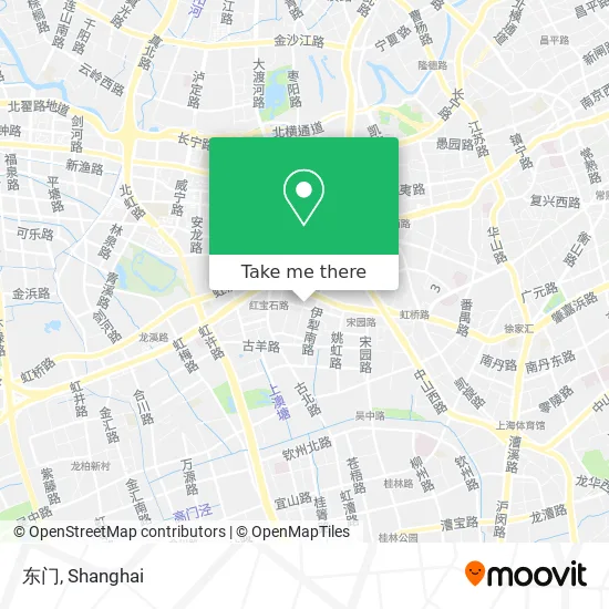 东门 map