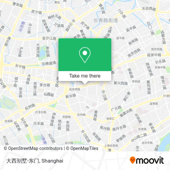 大西别墅-东门 map