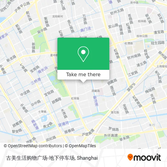 古美生活购物广场-地下停车场 map