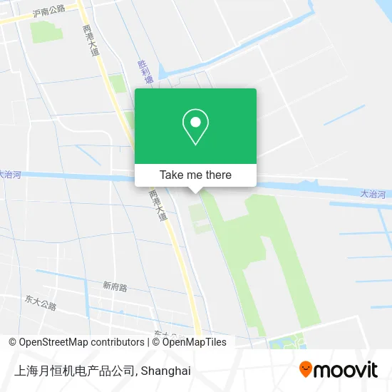 上海月恒机电产品公司 map