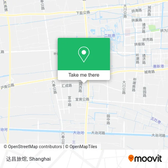达昌旅馆 map