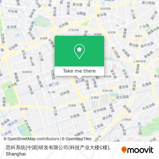 思科系统(中国)研发有限公司(科技产业大楼C楼) map