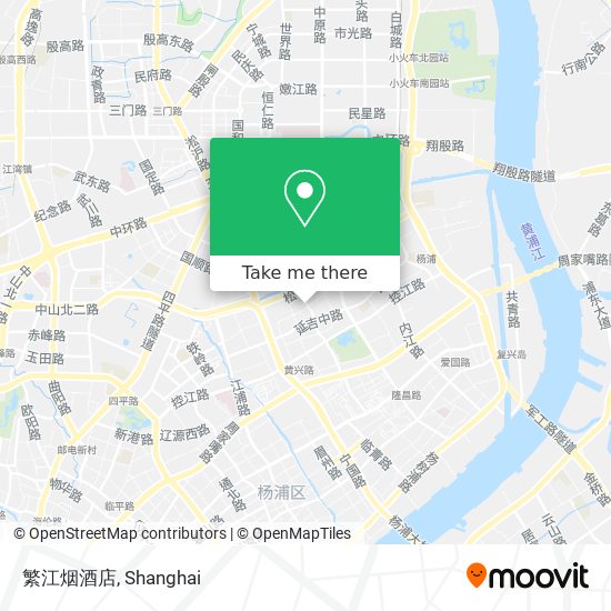 繁江烟酒店 map