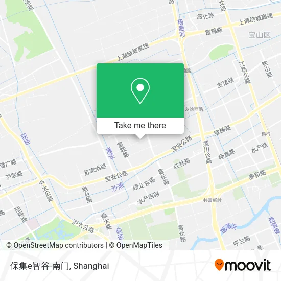 保集e智谷-南门 map