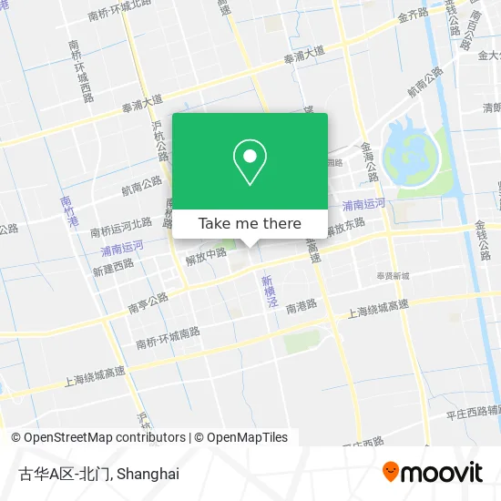 古华A区-北门 map