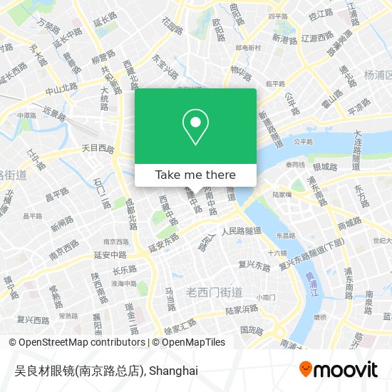 吴良材眼镜(南京路总店) map