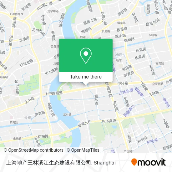 上海地产三林滨江生态建设有限公司 map