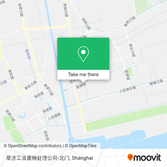 星济工业废物处理公司-北门 map