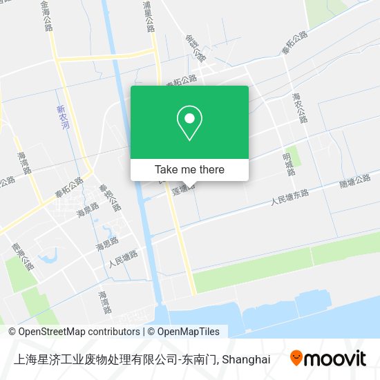 上海星济工业废物处理有限公司-东南门 map