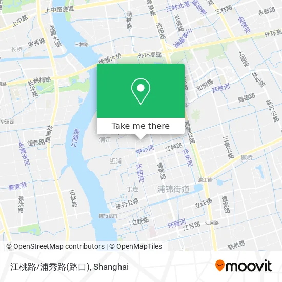 江桃路/浦秀路(路口) map