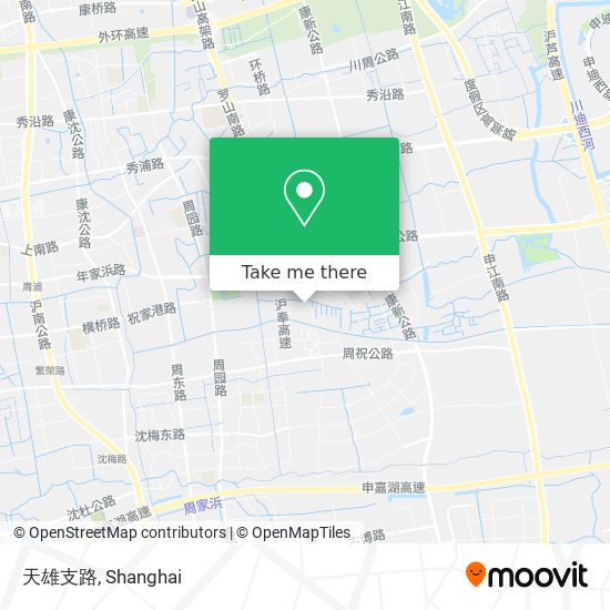 天雄支路 map