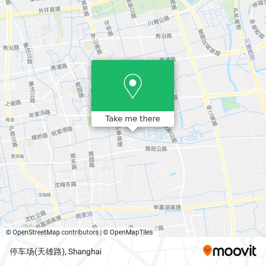 停车场(天雄路) map
