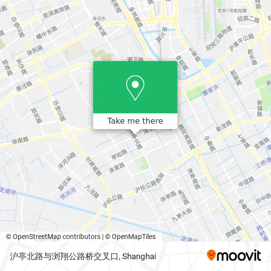 沪亭北路与浏翔公路桥交叉口 map