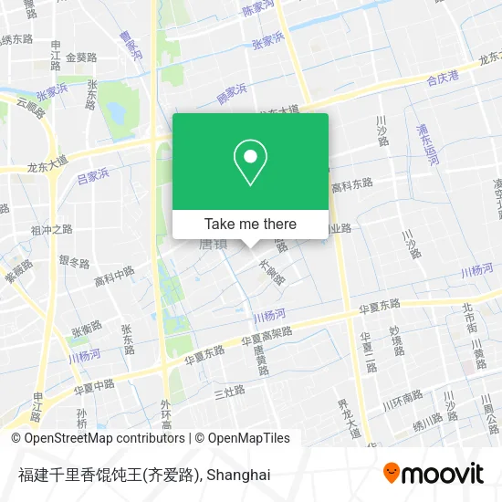 福建千里香馄饨王(齐爱路) map