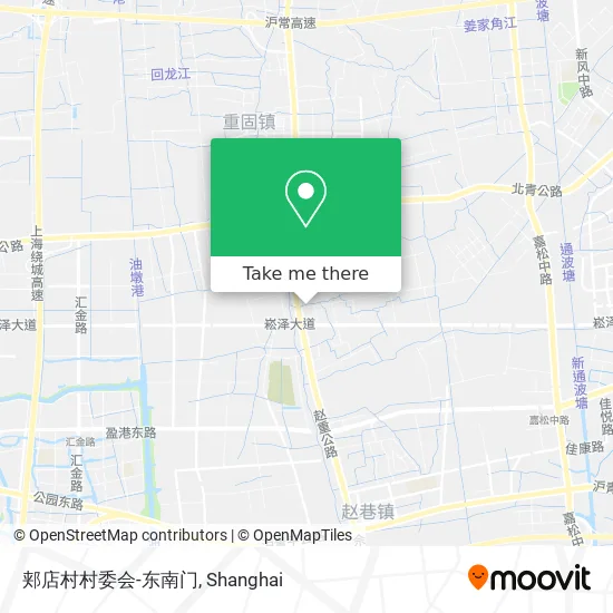 郏店村村委会-东南门 map