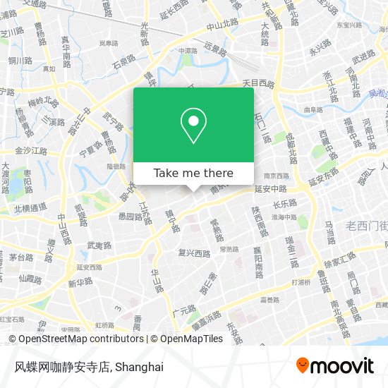 风蝶网咖静安寺店 map