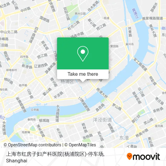 上海市红房子妇产科医院(杨浦院区)-停车场 map