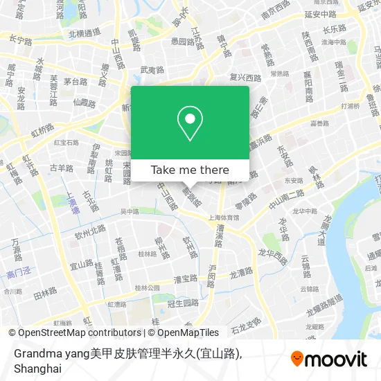 Grandma yang美甲皮肤管理半永久(宜山路) map