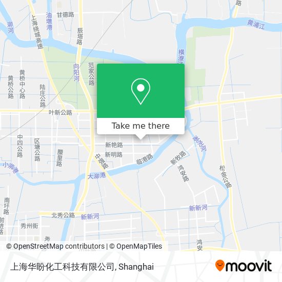 上海华盼化工科技有限公司 map