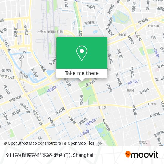 911路(航南路航东路-老西门) map