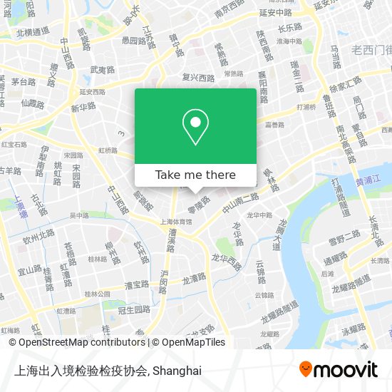 上海出入境检验检疫协会 map