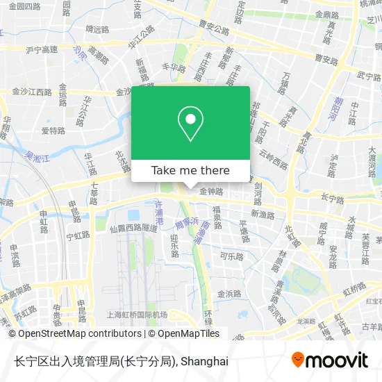 长宁区出入境管理局(长宁分局) map