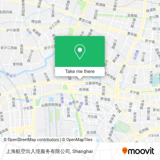 上海航空出入境服务有限公司 map
