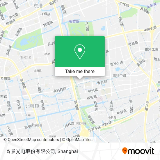 奇景光电股份有限公司 map