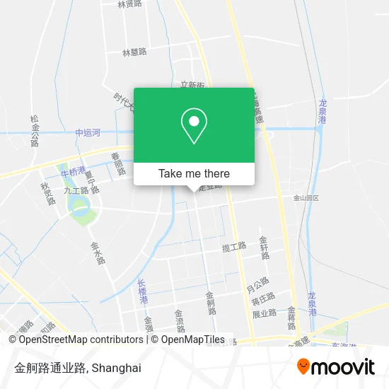 金舸路通业路 map