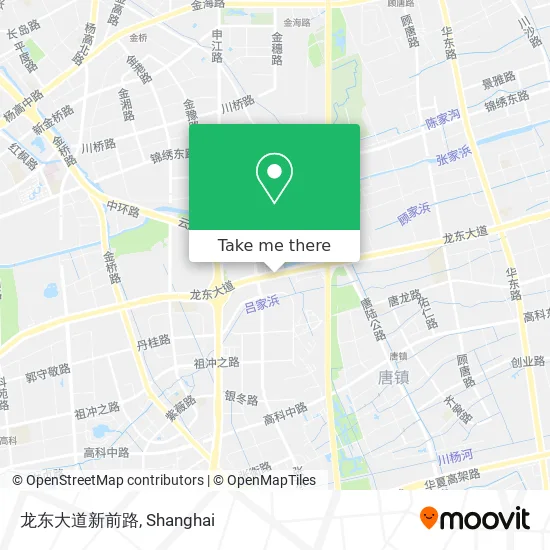 龙东大道新前路 map