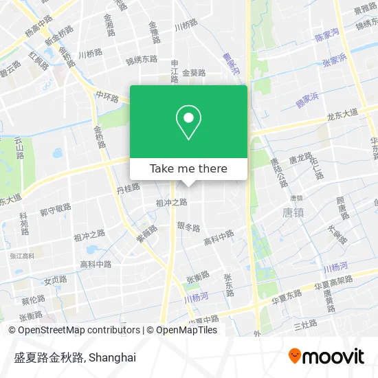 盛夏路金秋路 map