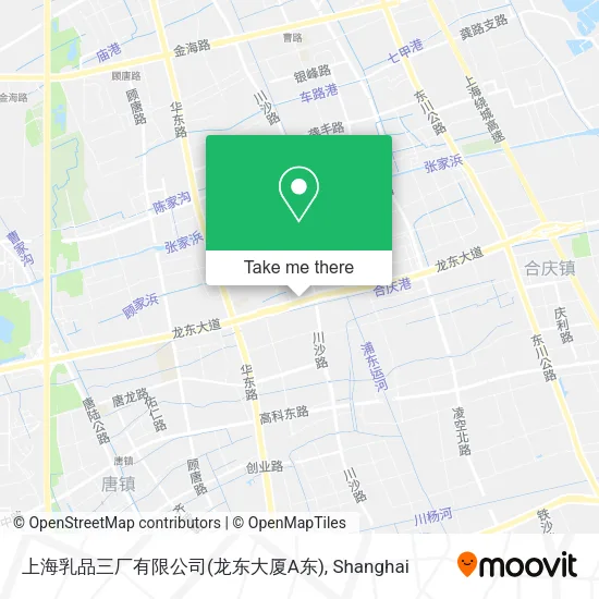 上海乳品三厂有限公司(龙东大厦A东) map