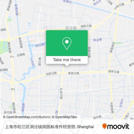 上海市松江区洞泾镇闵固标准件经营部 map