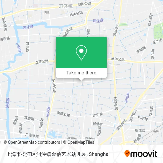 上海市松江区洞泾镇金蓓艺术幼儿园 map