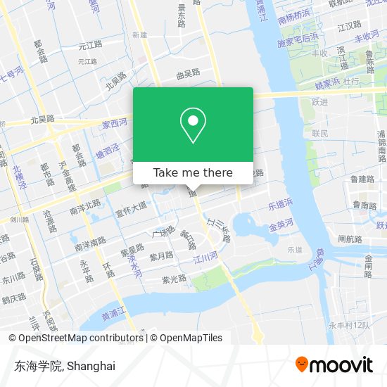 东海学院 map