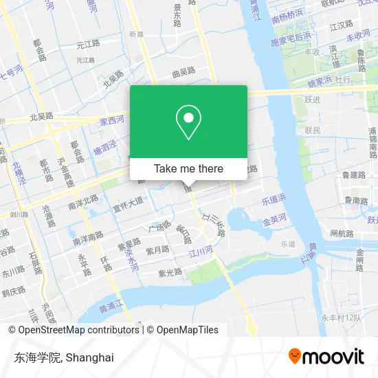 东海学院 map